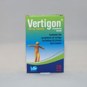 Vertigon Vertigo Dizziness and Nausea Tablets