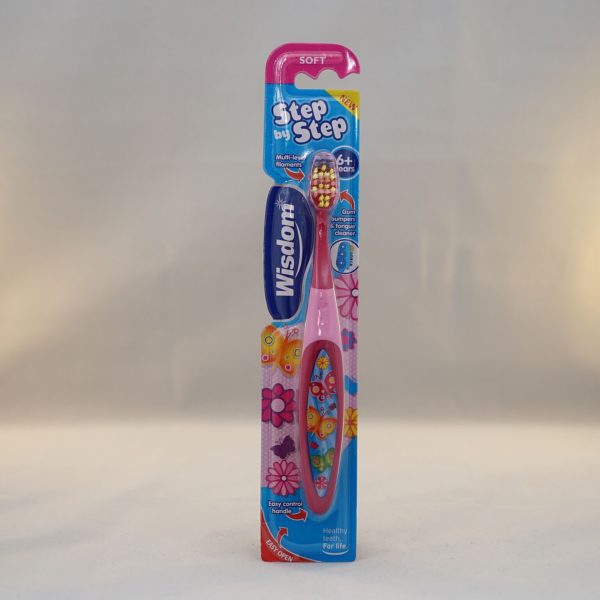 Wisdom Step By Step 6+ Years Soft Kids Toothbrush